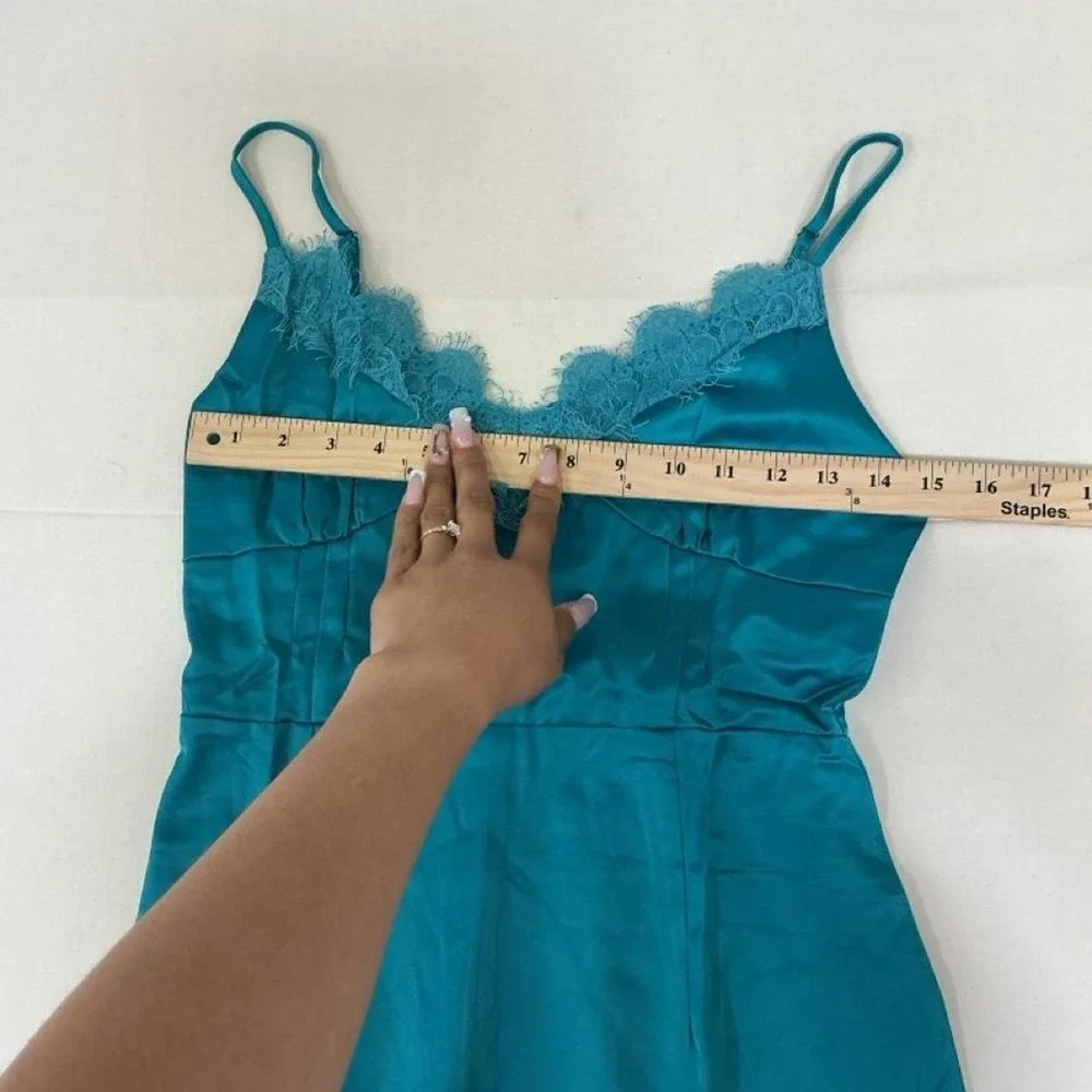 O.Vianca satin slip‎ dress